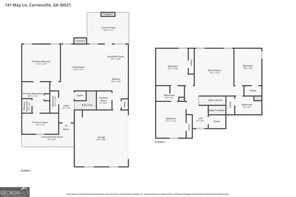 $465,000 | 141 May Lane, Carnesville, GA 30521