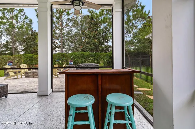 a view of house with patio