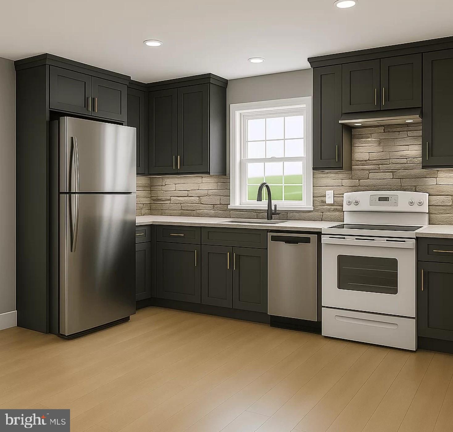247 Whitetail Road Tamaqua, PA 18252 - Photo 9 of 13 Sleek modern kitchen with stylish finishes.