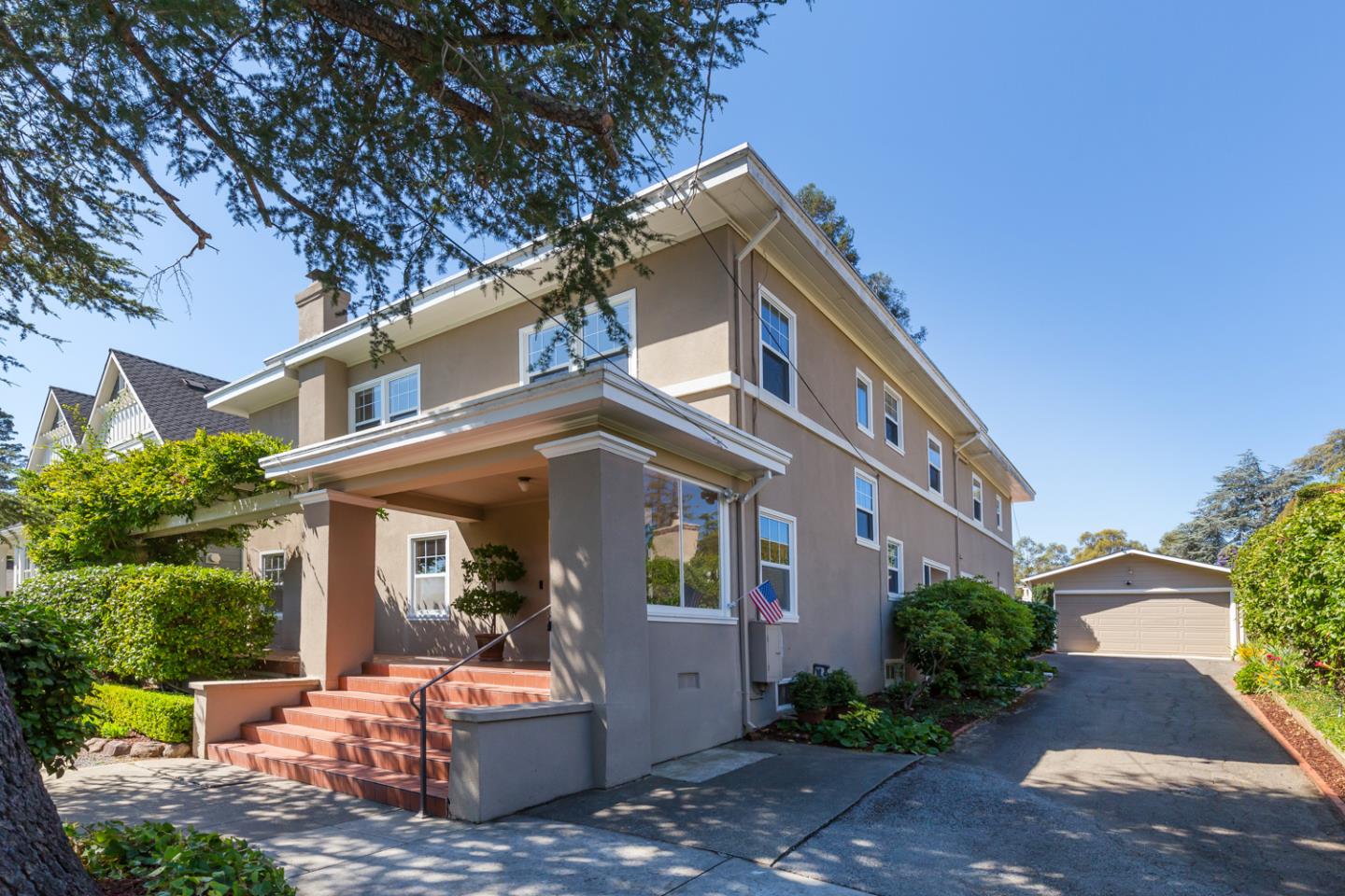 425 Hillcrest Road San Mateo, CA 94402 - Photo 2 of 48 front view of a house with a small yard