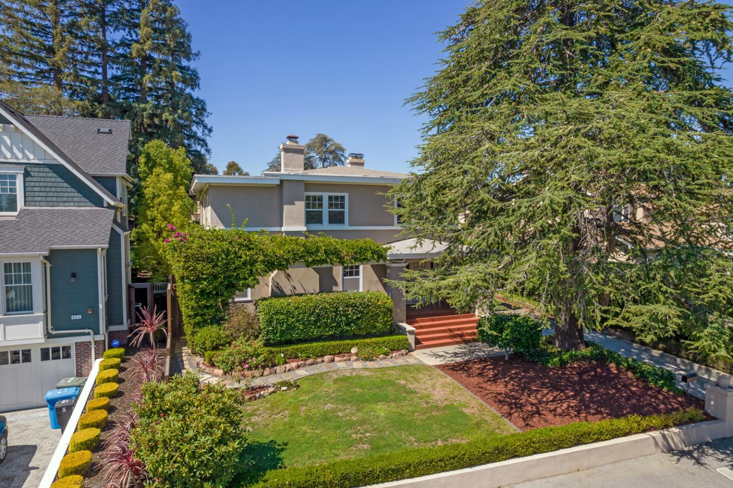 425 Hillcrest Road San Mateo, CA 94402 - Photo 41 of 48 front view of a house with a yard