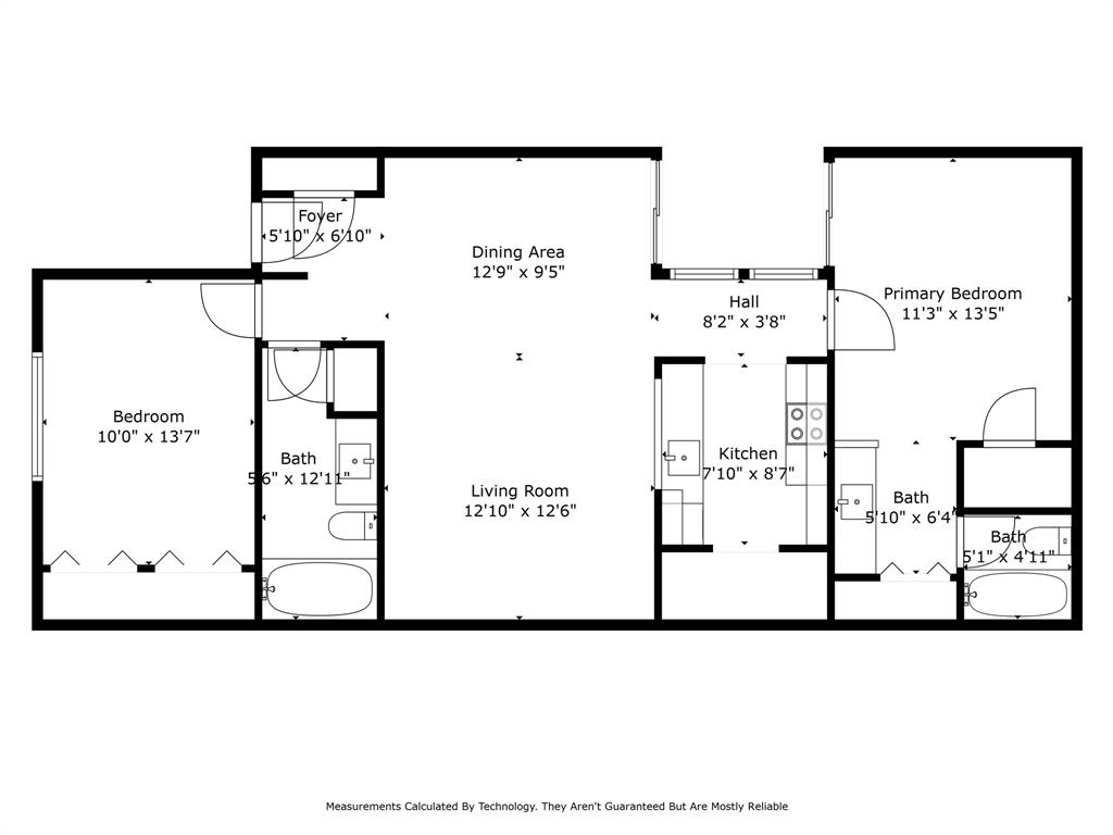 3326 Gardenview Circle Denton, TX 76207 - Photo 13 of 13 a picture of a floor plan