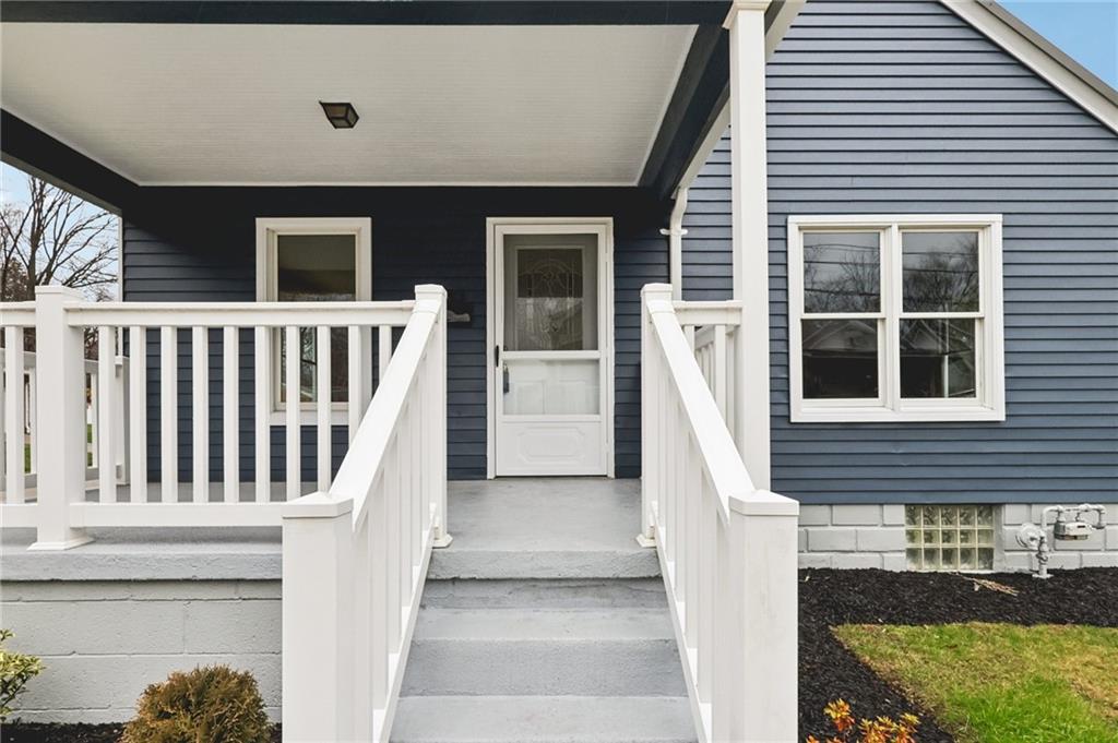 380 James Street Springdale, PA 15144 - Photo 4 of 34 a view of entryway with a front door