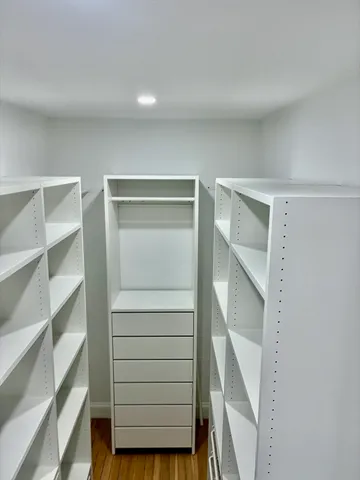 a view of walk in closet