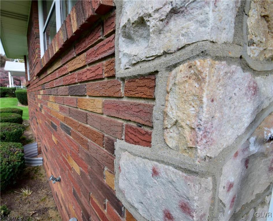3108 Santee Road Bethlehem, PA 18020 - Photo 3 of 18 Well constructed brick & stone exterior...