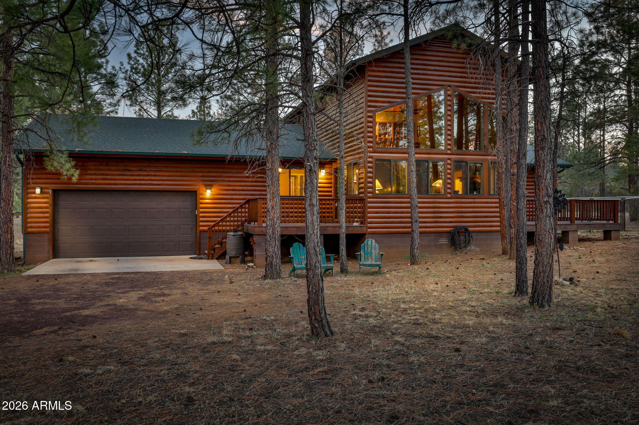 2233 Del Rio Circle Overgaard, AZ 85933 - Photo 1 of 58 2233DelRioCir-Overgaard-Twilights-1