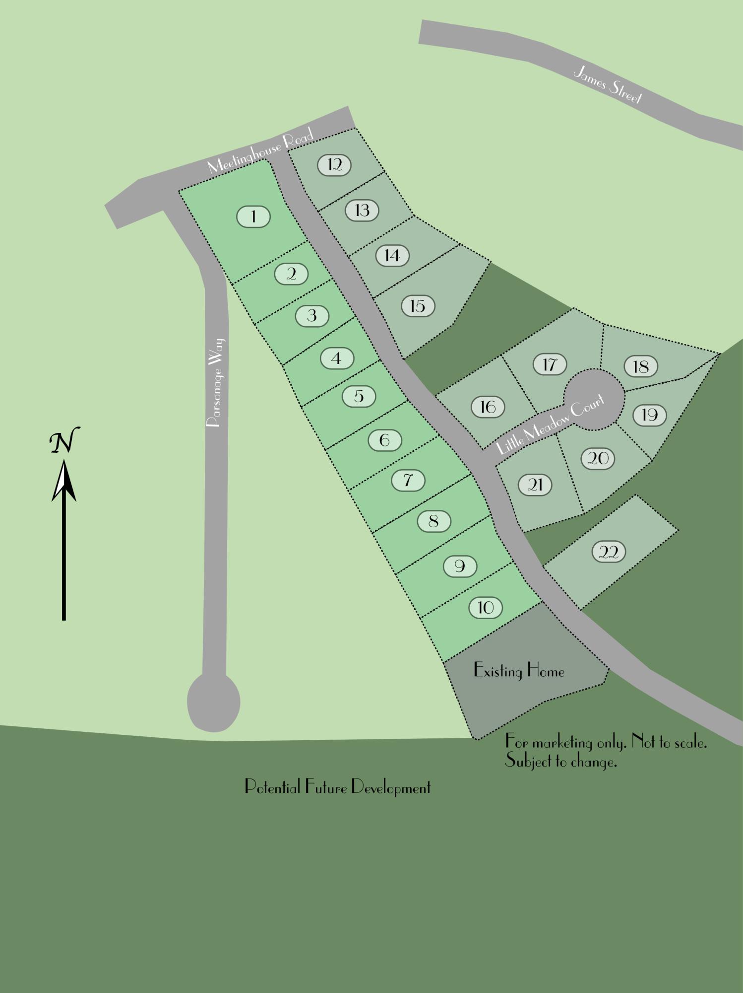 428 Hobbs Farm Road Wells, ME 04090 - Photo 64 of 64 Forest Glen Plot Plan 1