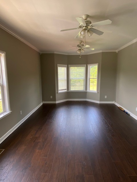 830 Blakemore Road Dickson, TN 37055 - Photo 13 of 33 an empty room with wooden floor and windows