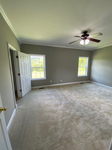 830 Blakemore Road Dickson, TN 37055 - Photo 24 of 33 en empty room with windows and ceiling fan