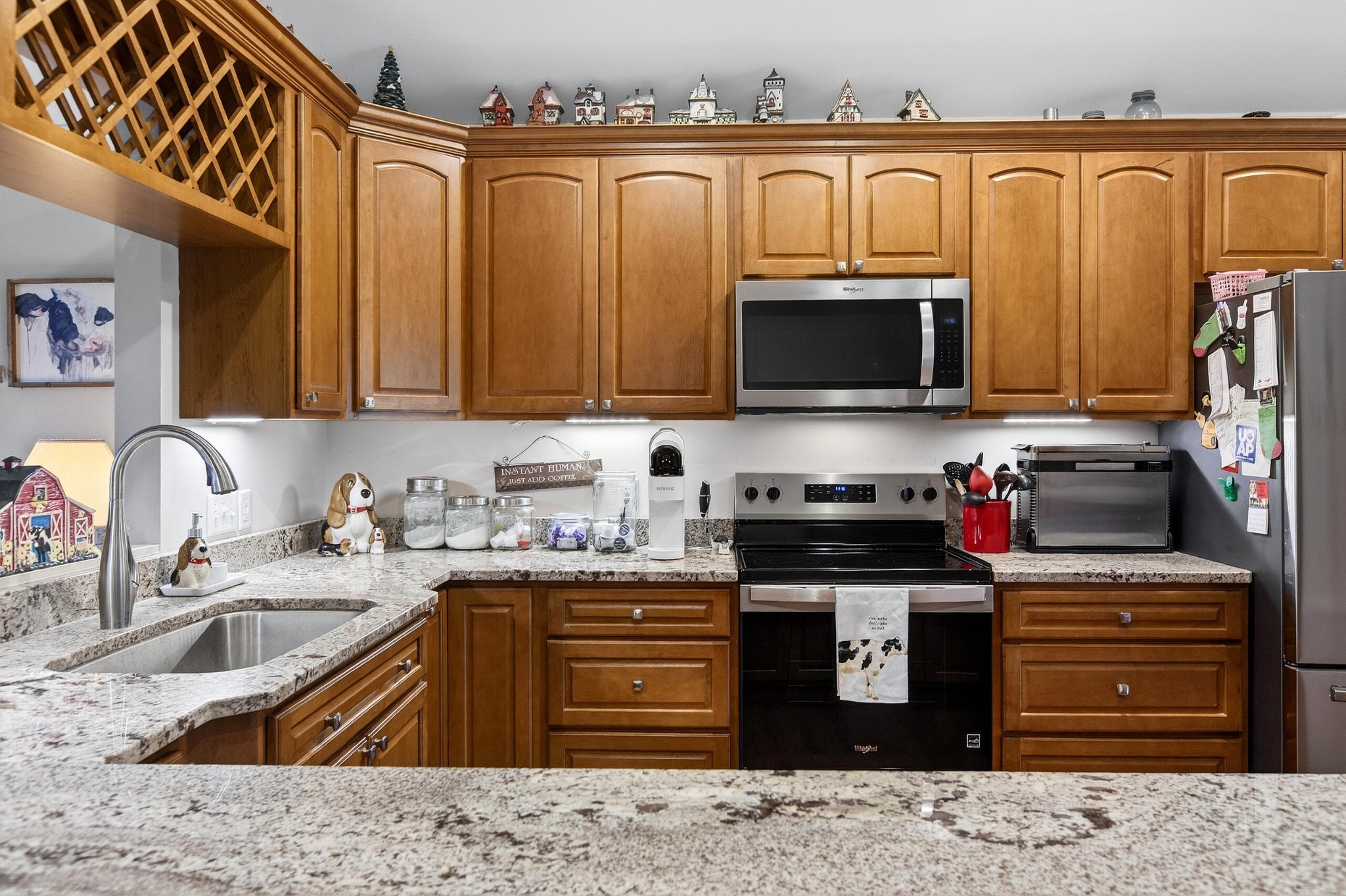 2181 Curbow Bridge Road Old Fort, TN 37362 - Photo 15 of 56 a kitchen with stainless steel appliances granite countertop a stove sink and cabinets