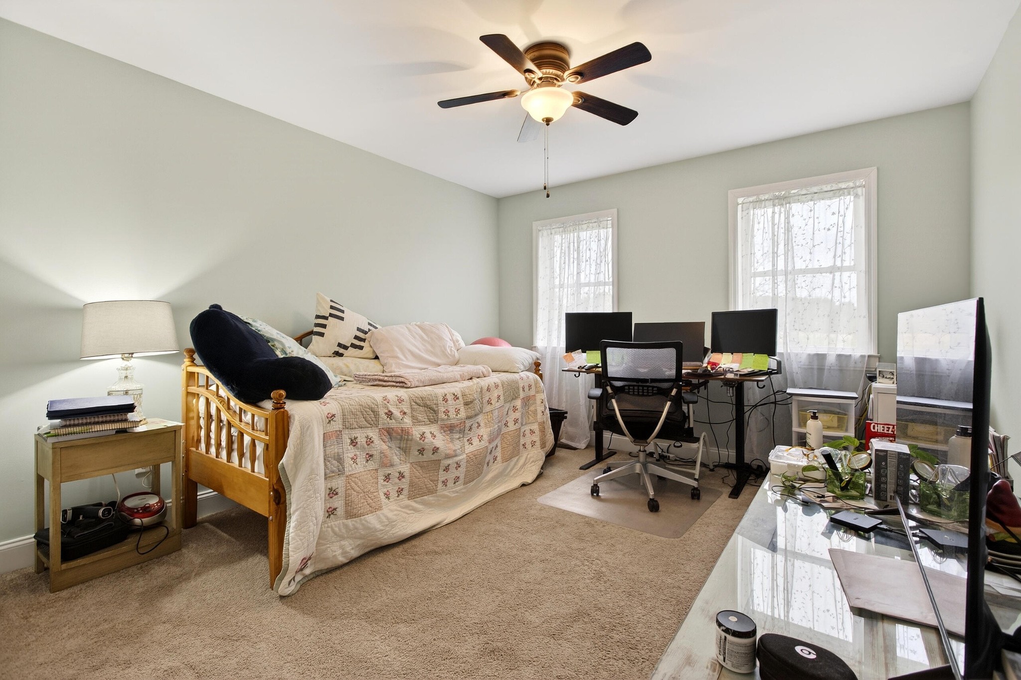 2181 Curbow Bridge Road Old Fort, TN 37362 - Photo 33 of 56 a bed room with a bed and a chair