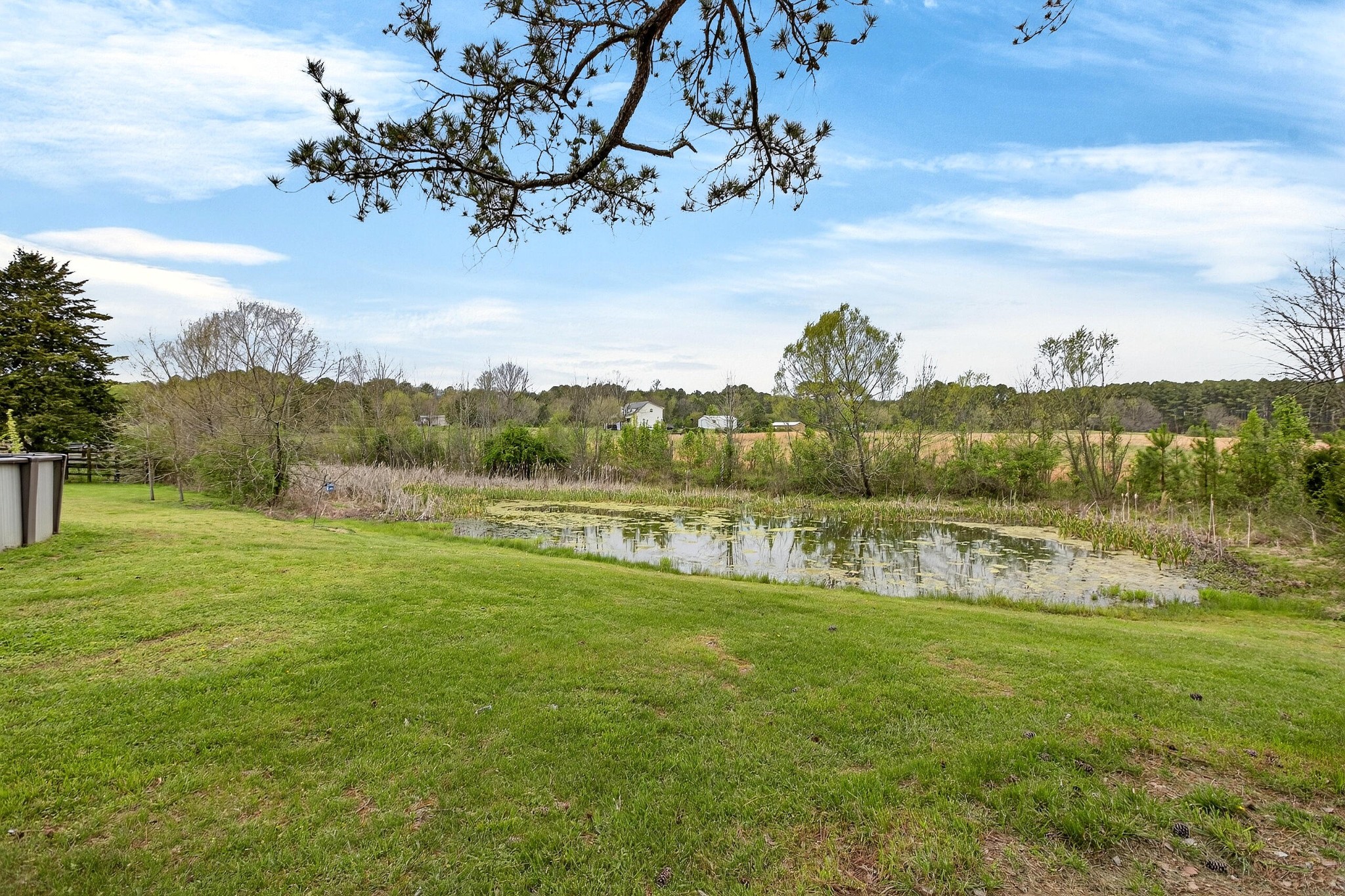 2181 Curbow Bridge Road Old Fort, TN 37362 - Photo 42 of 56 a view of a lake with a big yard