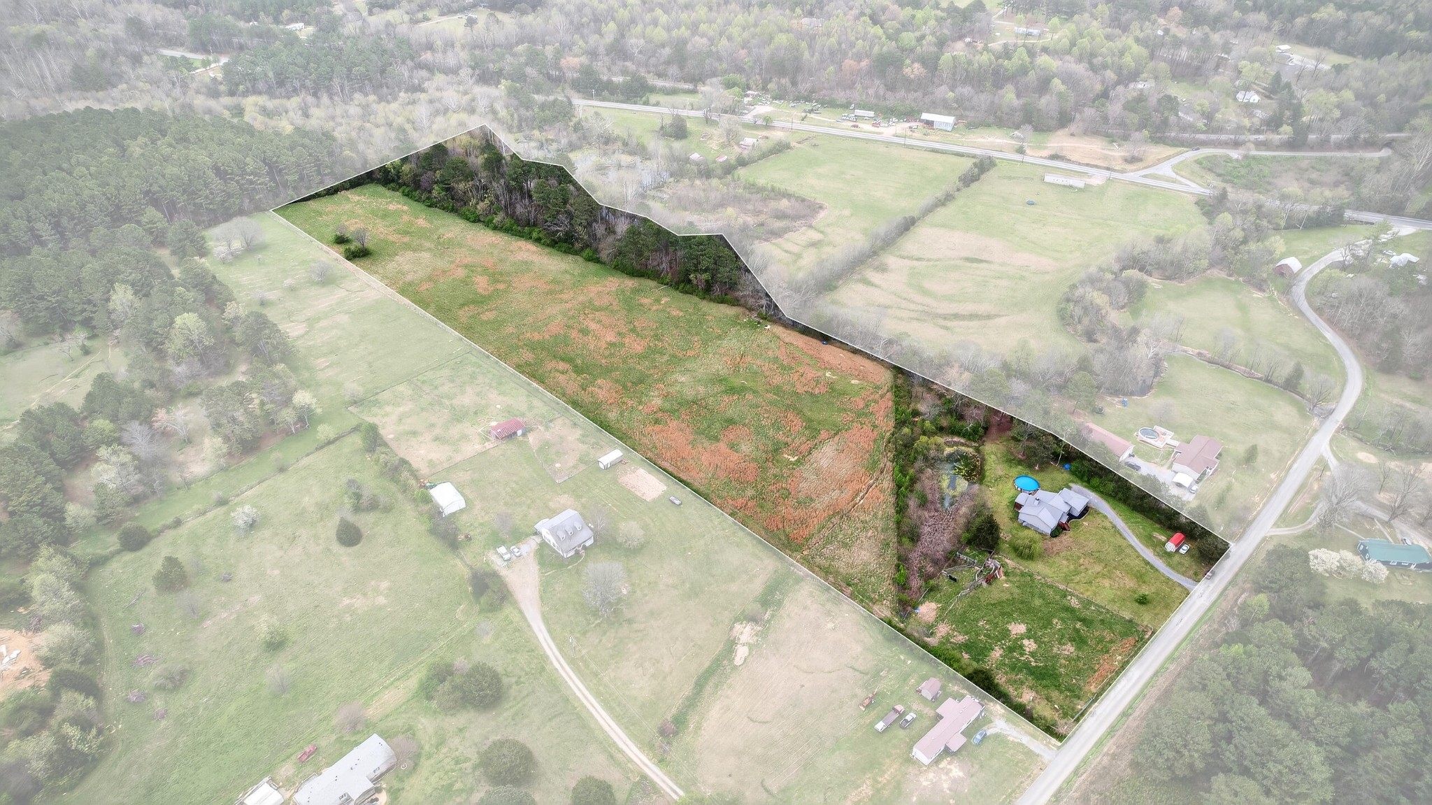2181 Curbow Bridge Road Old Fort, TN 37362 - Photo 49 of 56 a view of balcony with wooden floor