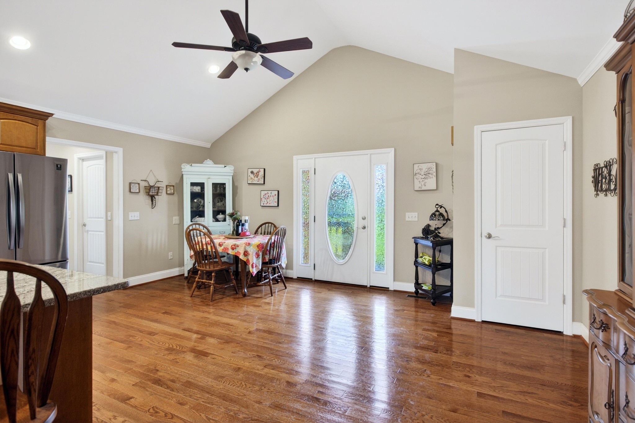2181 Curbow Bridge Road Old Fort, TN 37362 - Photo 10 of 56 a living room with furniture window and wooden floor