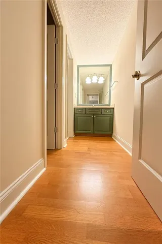 a bathroom with a bathtub and toilet