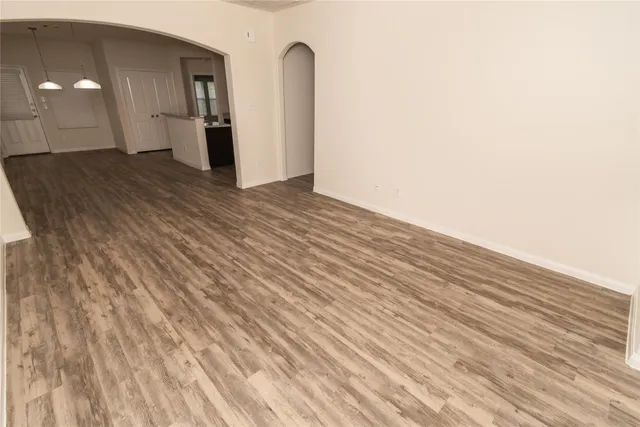 a view of a kitchen with electric appliances