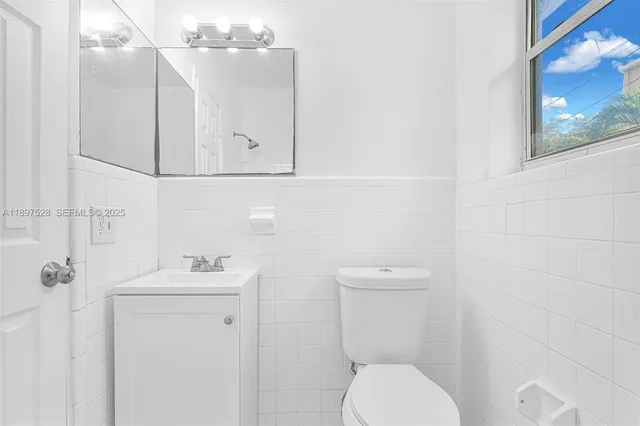 a view of a bathroom with a sink