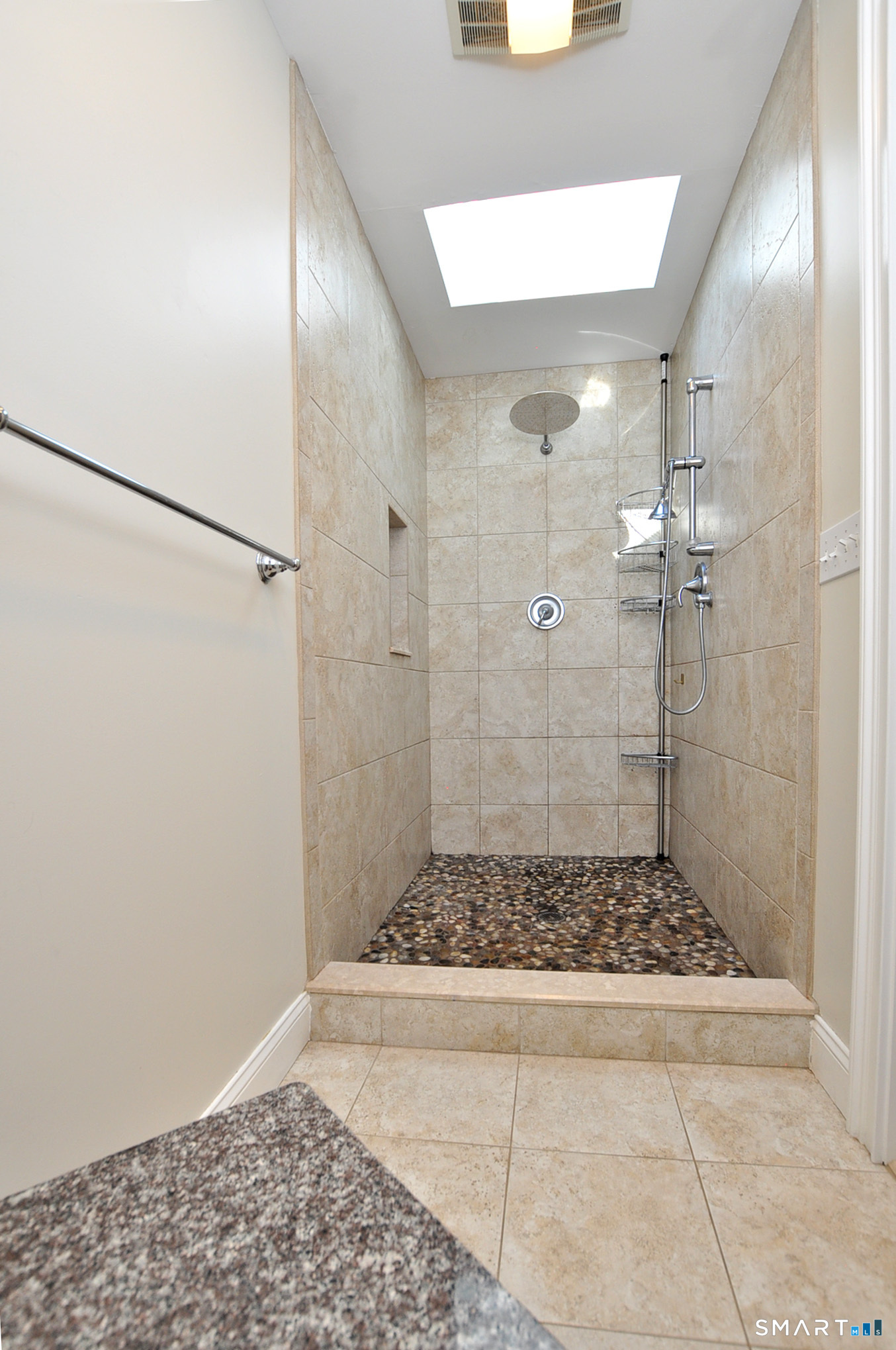 82 Indian Hill Road Canton, CT 06019 - Photo 24 of 41 Gorgeous shower area in the primary bedroom suite