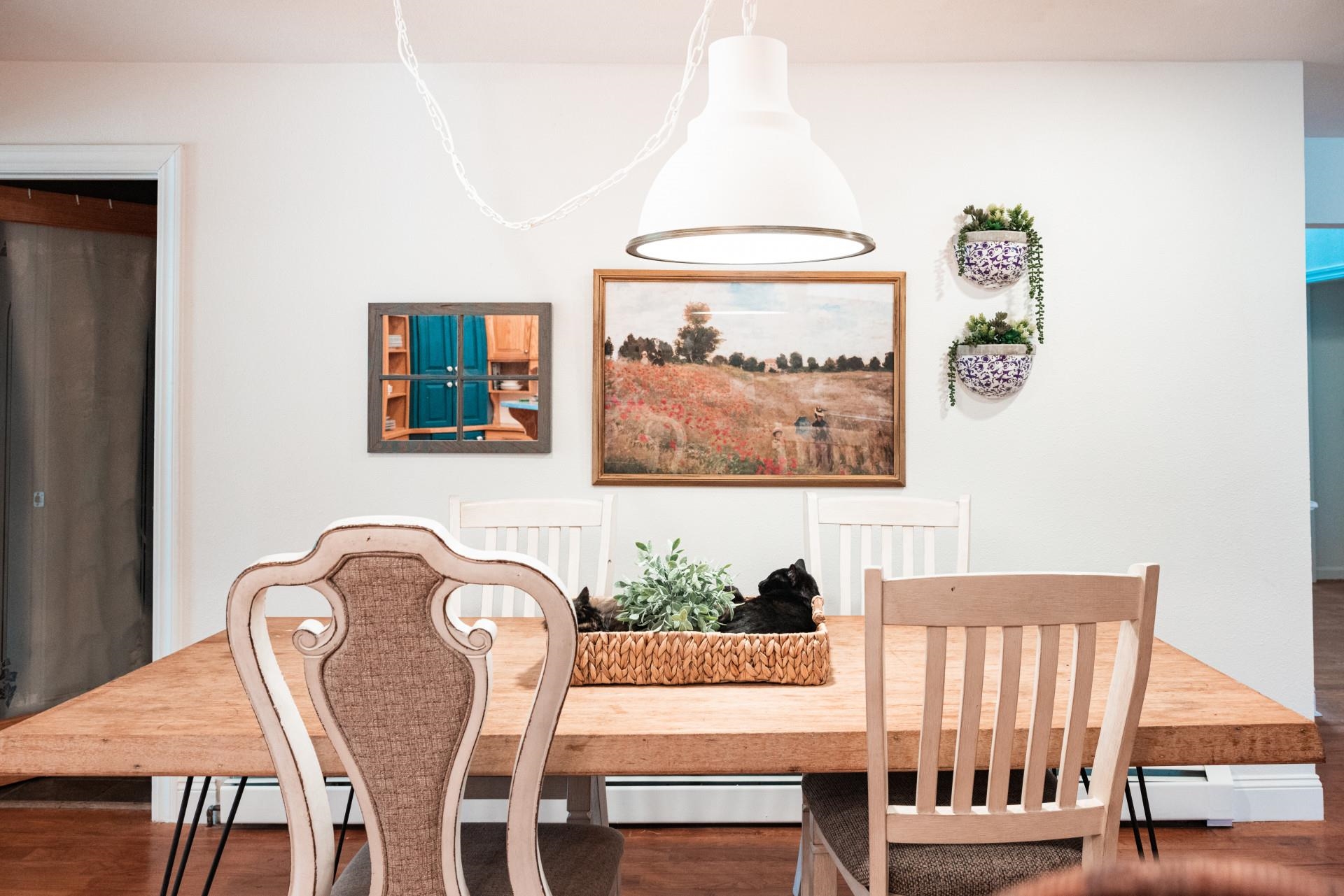 2619 H Road Grand Junction, CO 81506 - Photo 16 of 39 a view of a dining room with furniture and wooden floor