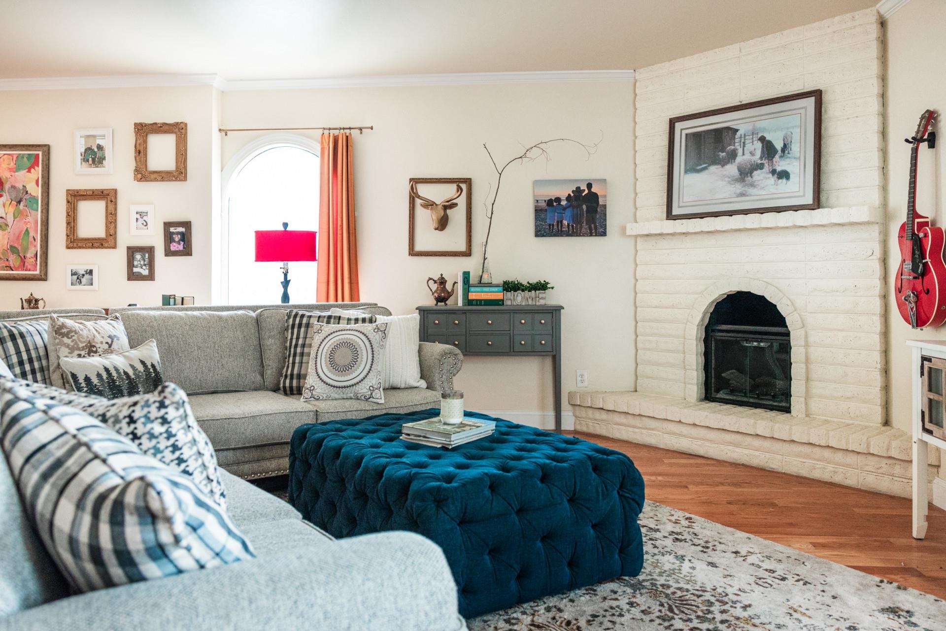 2619 H Road Grand Junction, CO 81506 - Photo 25 of 39 a living room with furniture and a fireplace
