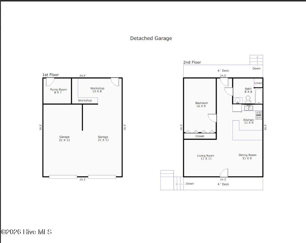 101 Doughton Road Wilmington, NC 28409 - Photo 59 of 74 ADU square feet