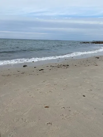 a view of beach and ocean