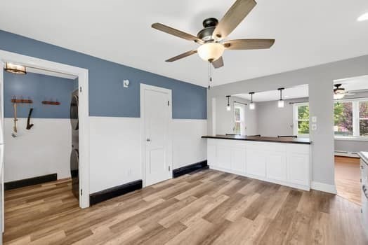 61 East Longmeadow Road Hampden, MA 01036 - Photo 21 of 38 a view of a kitchen with a wooden floor