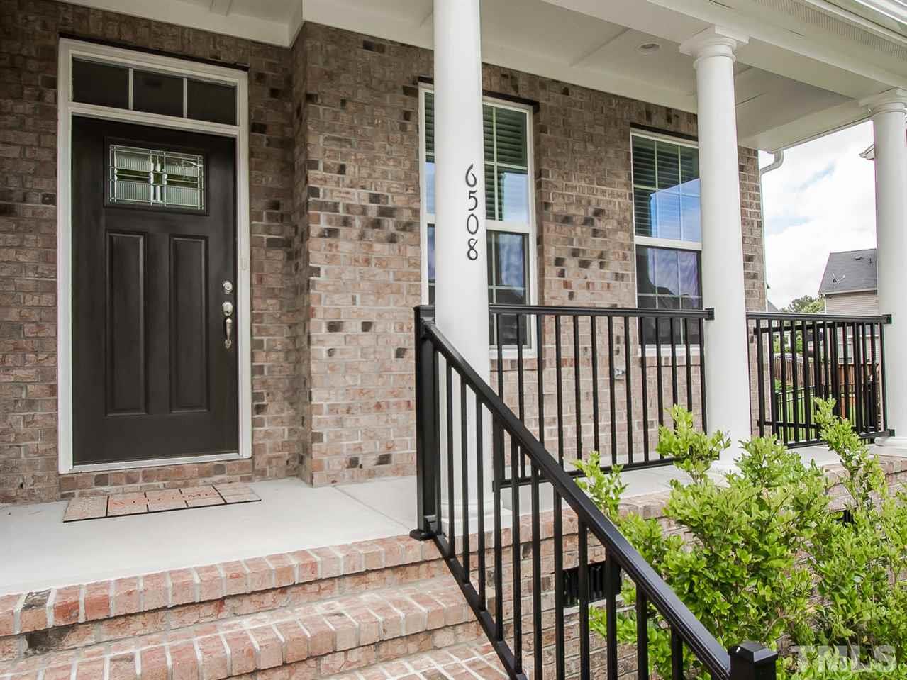 6508 Ridgemount Street Wake Forest, NC 27587 - Photo 7 of 24 Enjoy relaxing on your rocking chair front porch at 6508 Ridgemount sipping your morning coffee.