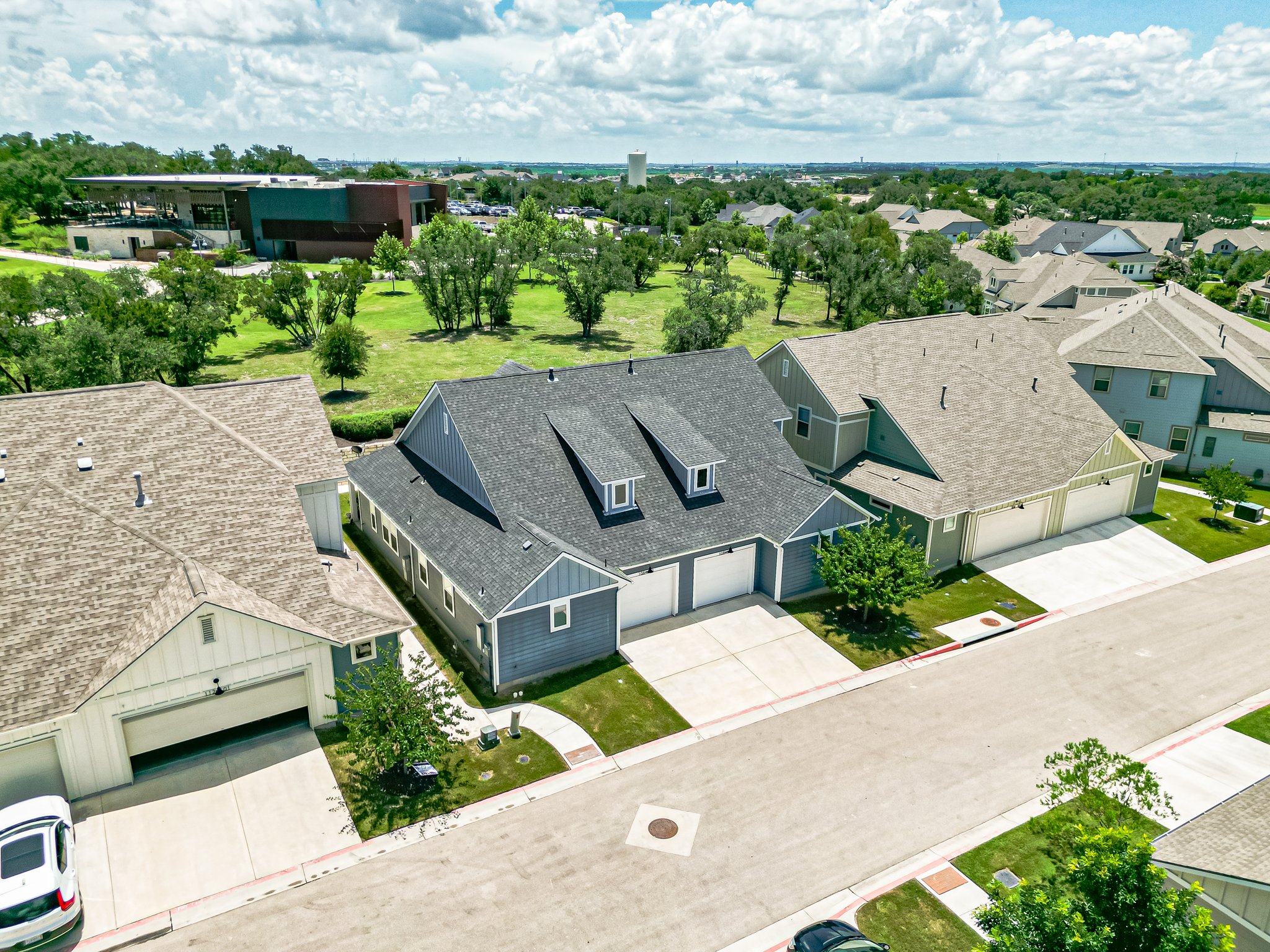108 Lafitte Drive, Unit 102 San Marcos, TX 78666 - Photo 25 of 27 Aerial perspective of suburban area