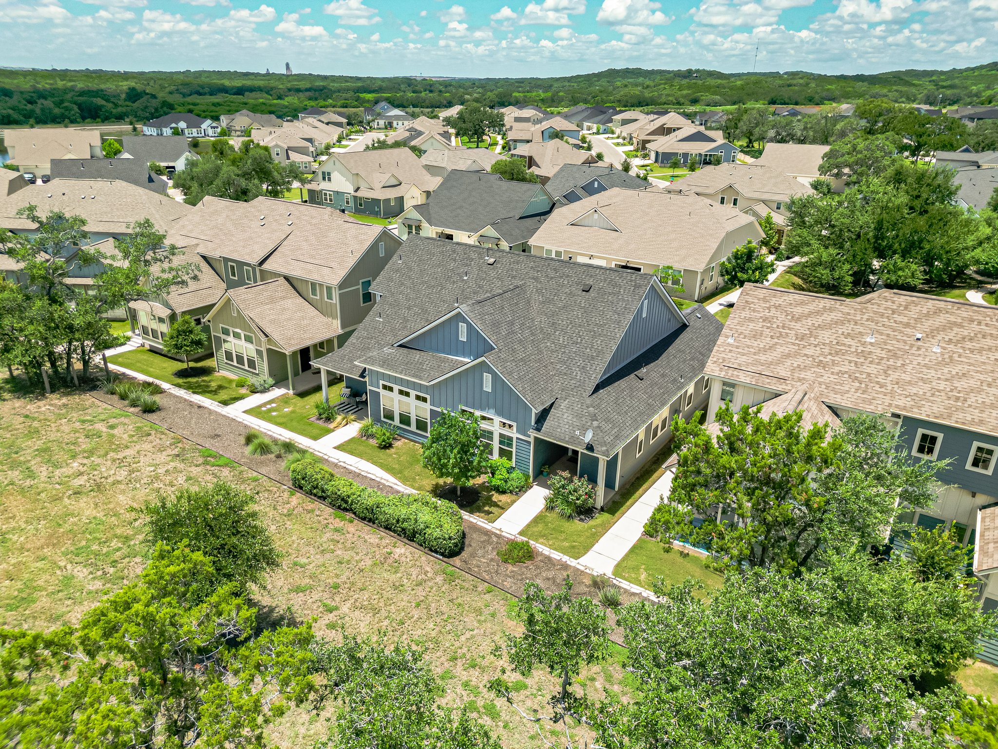 108 Lafitte Drive, Unit 102 San Marcos, TX 78666 - Photo 4 of 27 Aerial view of residential area