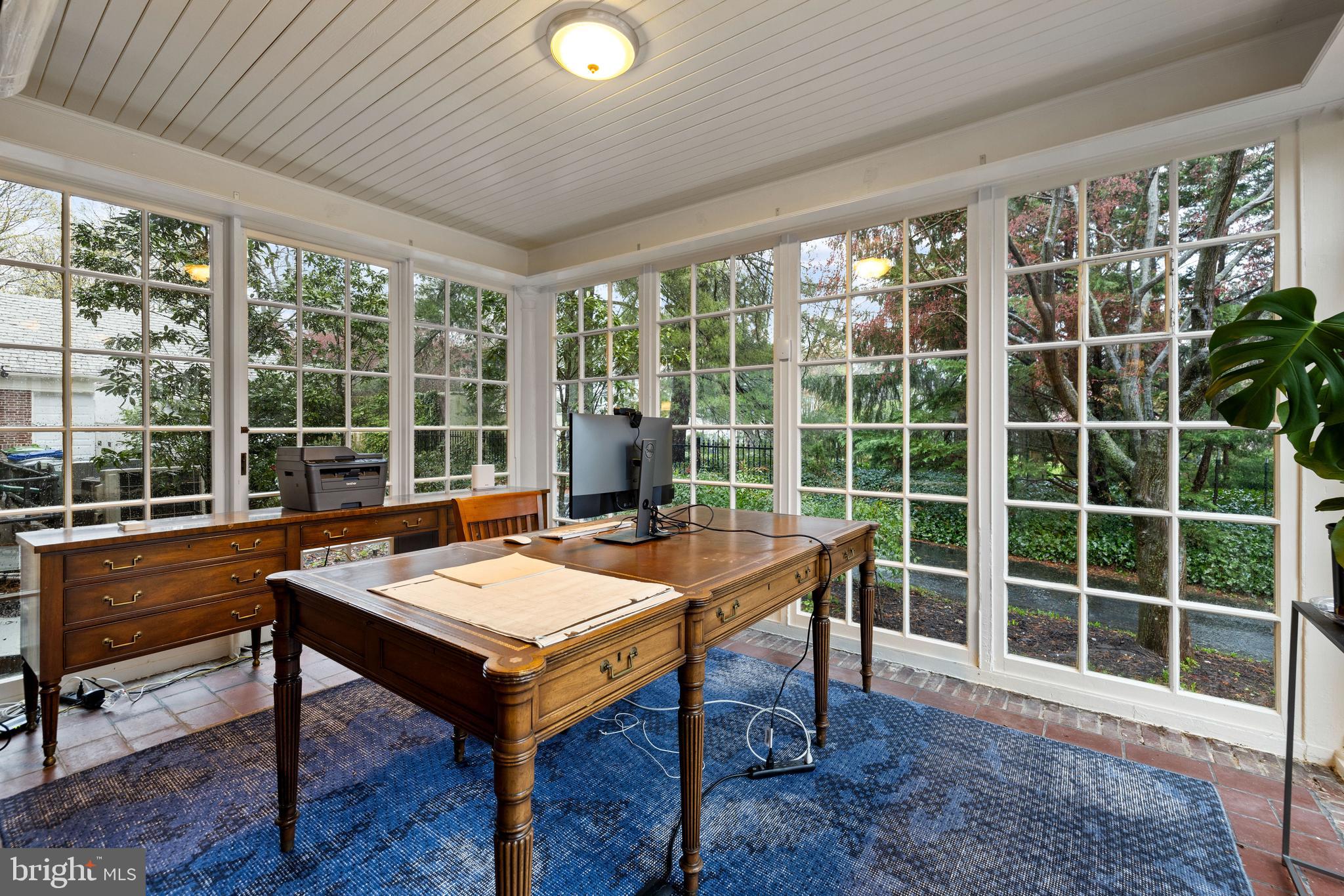 10 Whitfield Road Baltimore, MD 21210 - Photo 19 of 76 Glass Enclosed Porch off Den