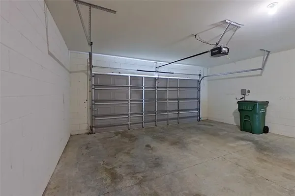 a view of a room with an empty space