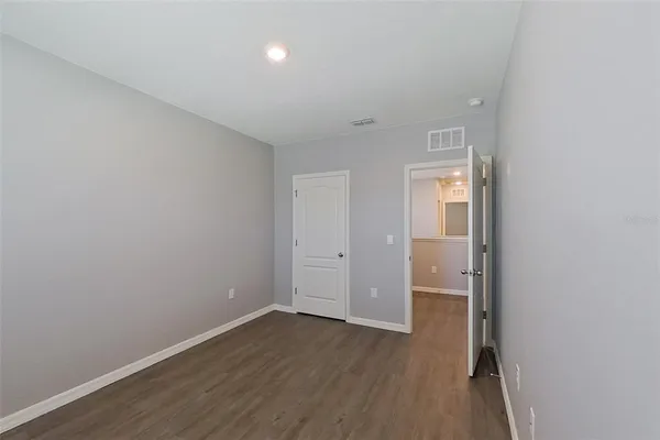 wooden floor in an empty room