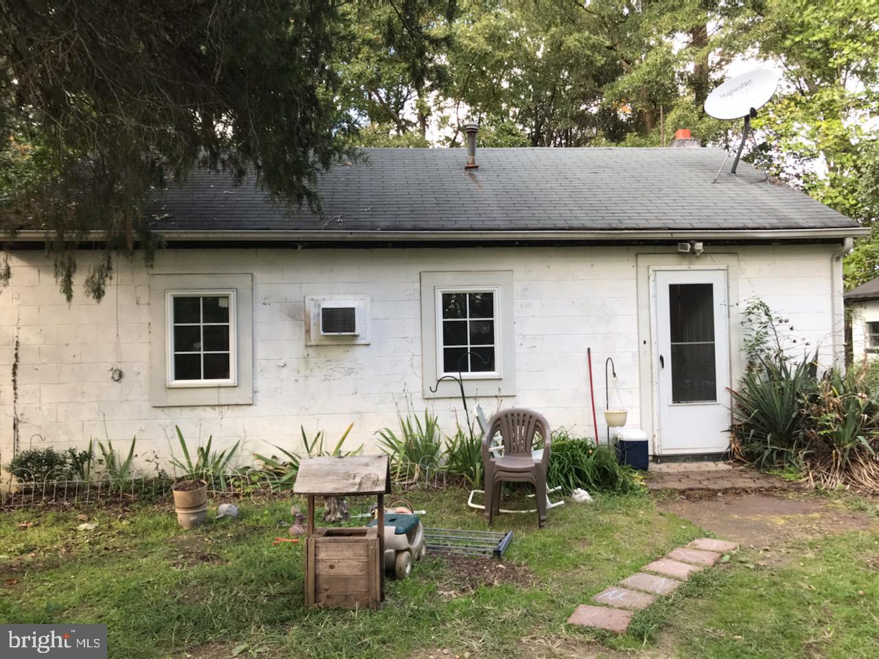 Front view facing east