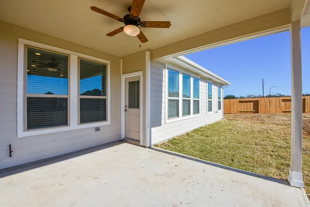 a view of front door