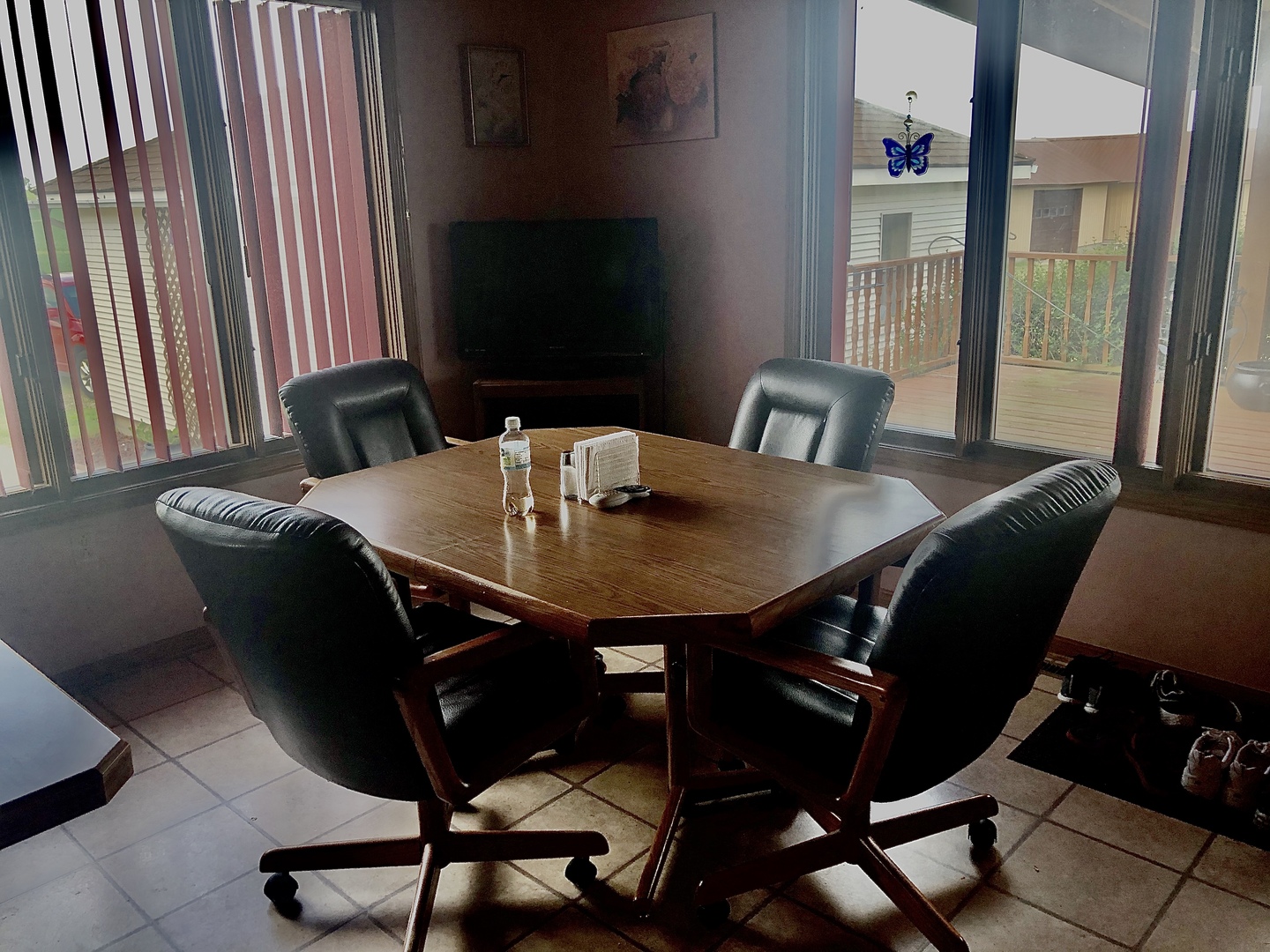 1810 Ashton Road Ashton, IL 61006 - Photo 12 of 30 a view of a dining room with furniture and wooden floor