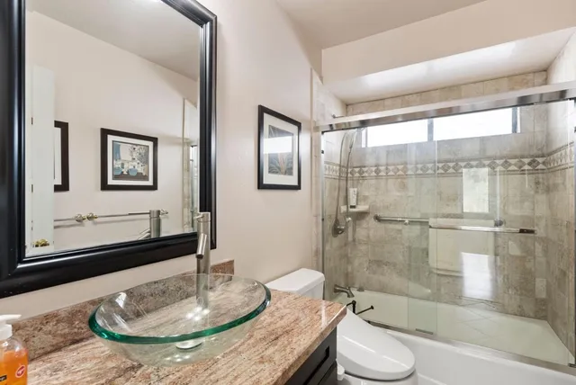 a view of a street from a balcony