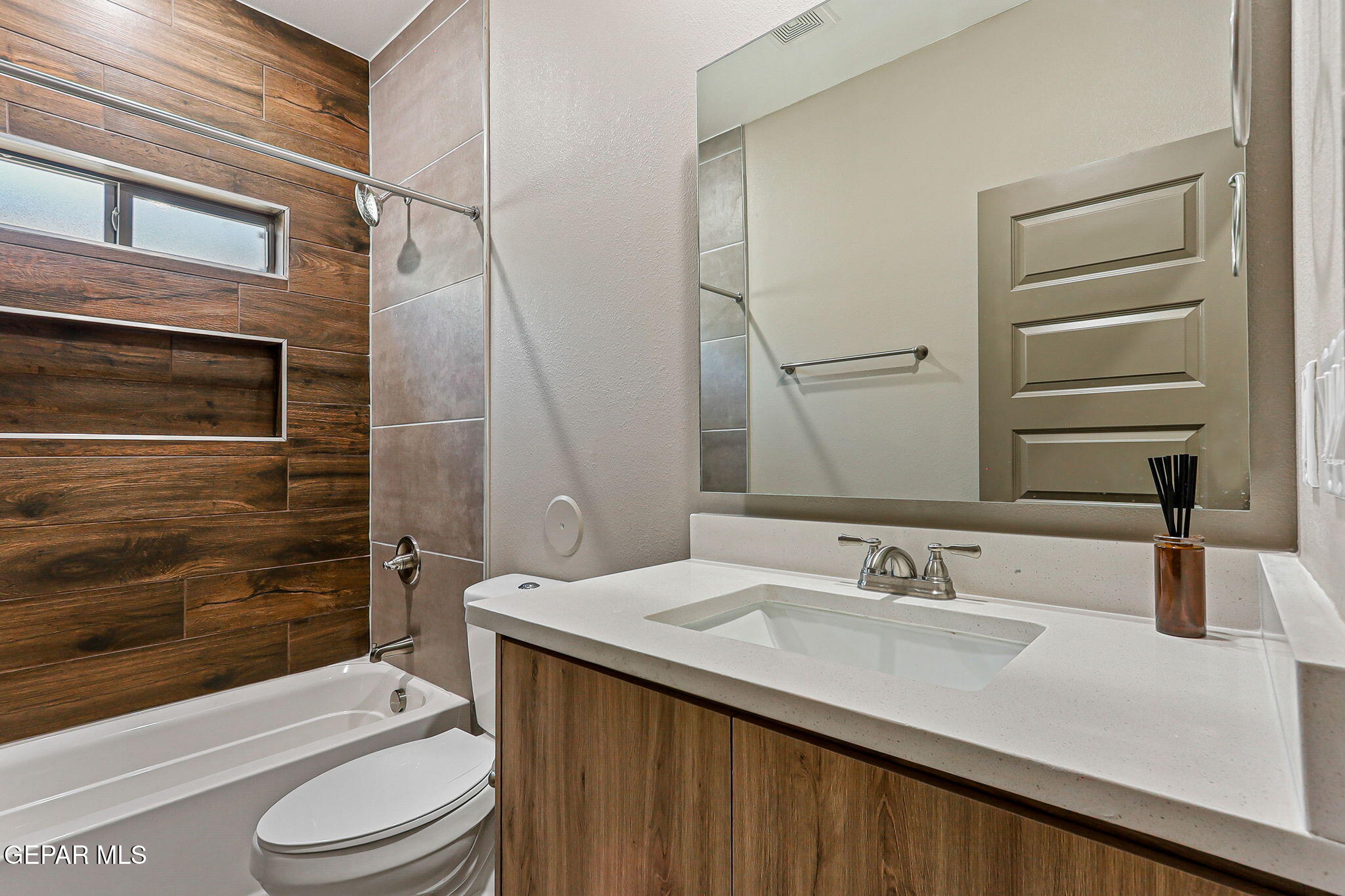 605 Espa Court Vinton, TX 79821 - Photo 24 of 31 a bathroom with a sink a toilet and shower