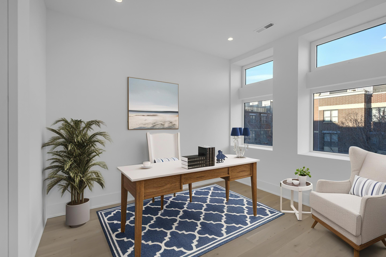 505 West Elm Street, Unit 7 Chicago, IL 60610 - Photo 6 of 36 a living room with furniture and a potted plant