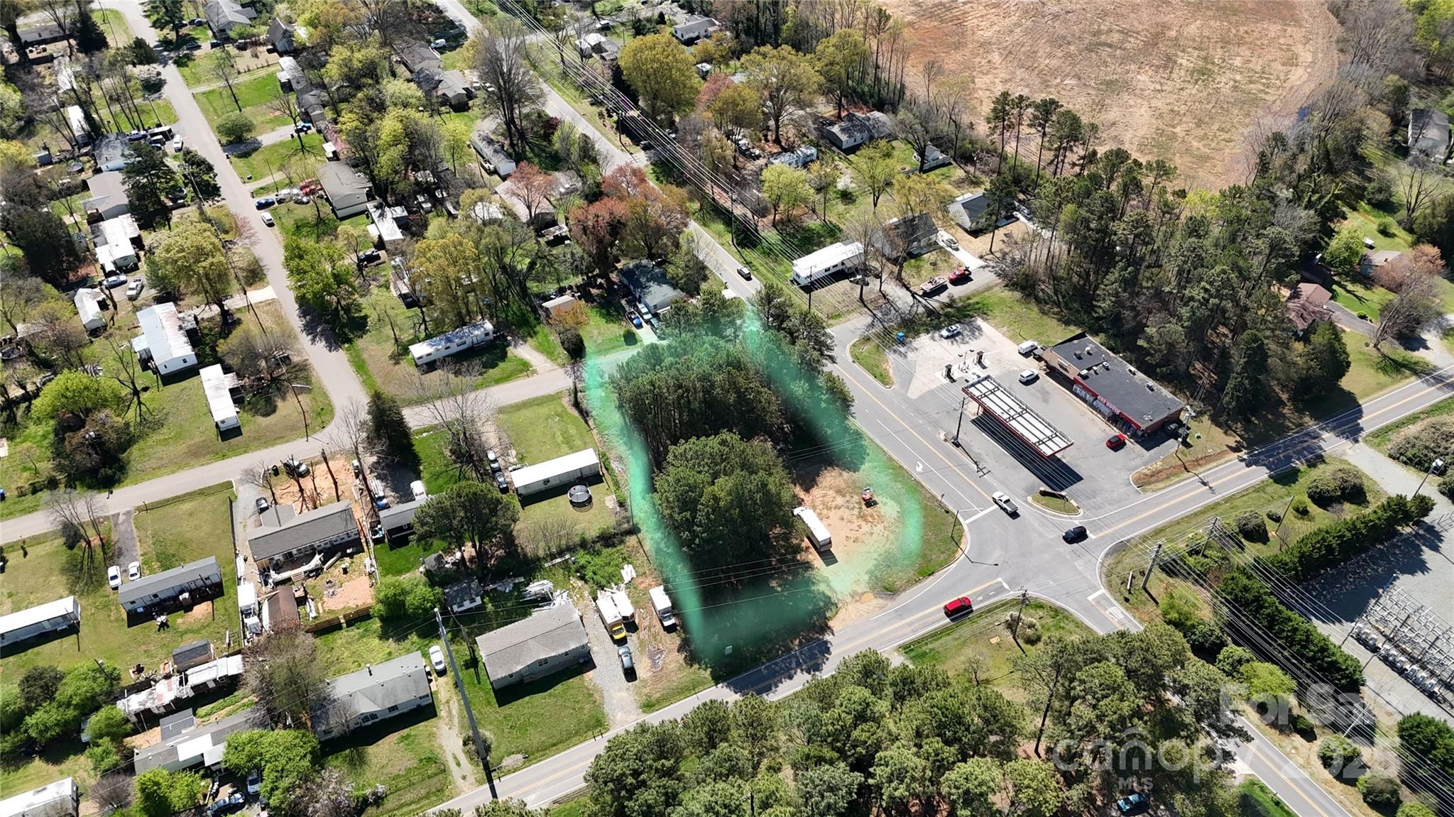 11707 Cimmaron Road Huntersville, NC 28078 - Photo 2 of 3 an aerial view of residential houses with outdoor space