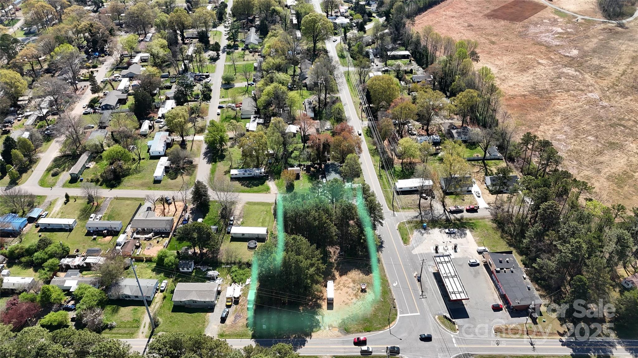 11707 Cimmaron Road Huntersville, NC 28078 - Photo 3 of 3 an aerial view of residential houses with outdoor space