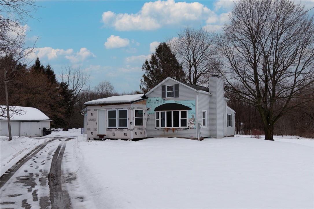 1993 Bailey Road Ontario, NY 14519 - Photo 2 of 37 The NEW, HUGE BOW WINDOW! Also the porch area has