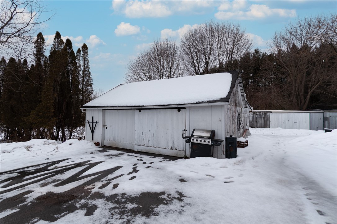 1993 Bailey Road Ontario, NY 14519 - Photo 28 of 37 The TWO STORY BARN- there’s an attached workshop i