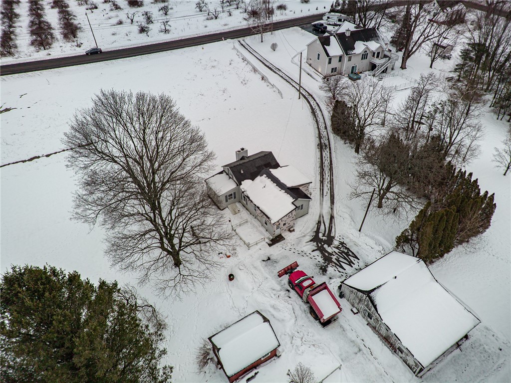 1993 Bailey Road Ontario, NY 14519 - Photo 4 of 37 The long driveway leads back to this secluded parc