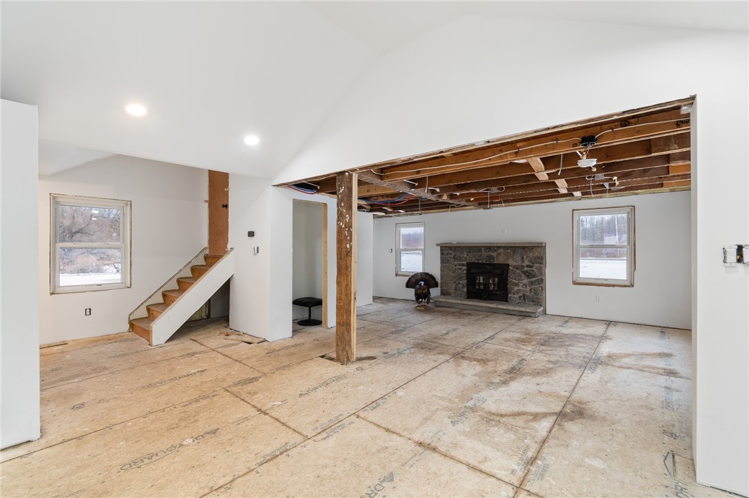 1993 Bailey Road Ontario, NY 14519 - Photo 35 of 37 Open floor plan view of stairs to the second floor