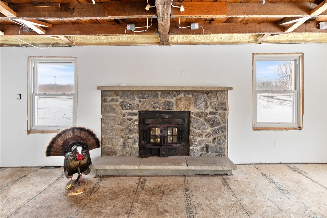 1993 Bailey Road Ontario, NY 14519 - Photo 9 of 37 The fireplace - enjoy those warm and cozy country