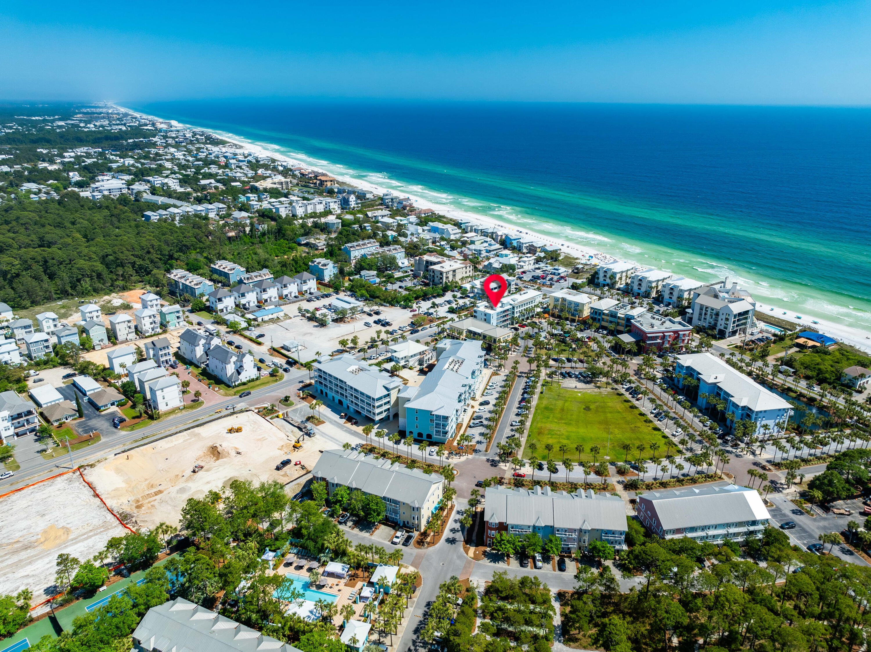 19 Town Center Loop, Unit 4A Santa Rosa Beach, FL 32459 - Photo 35 of 46 19-Town-Center-Loop-4A-Aerial-5
