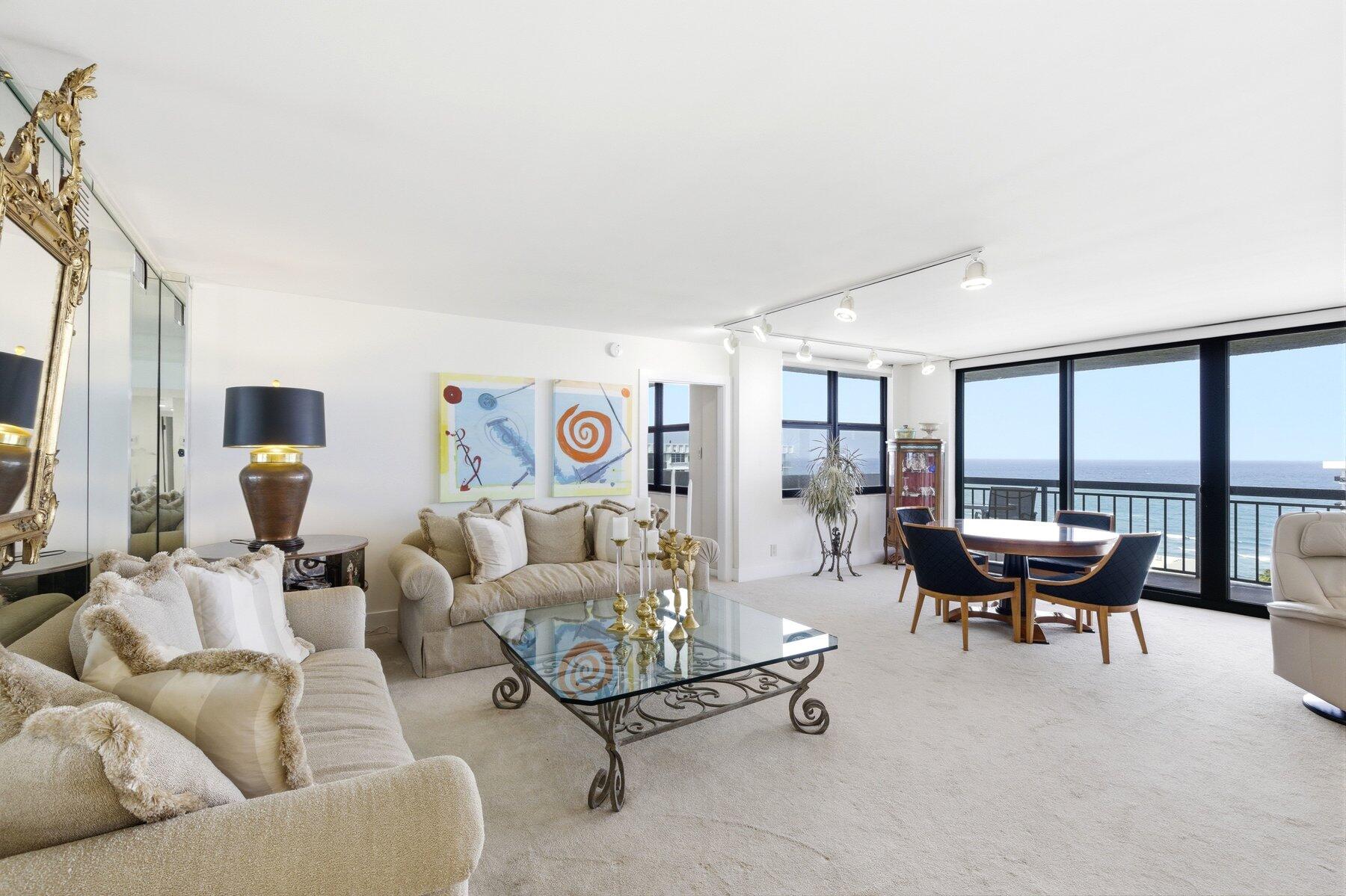 2003 North Ocean Boulevard, Unit 1702 Boca Raton, FL 33431 - Photo 7 of 20 Living Area