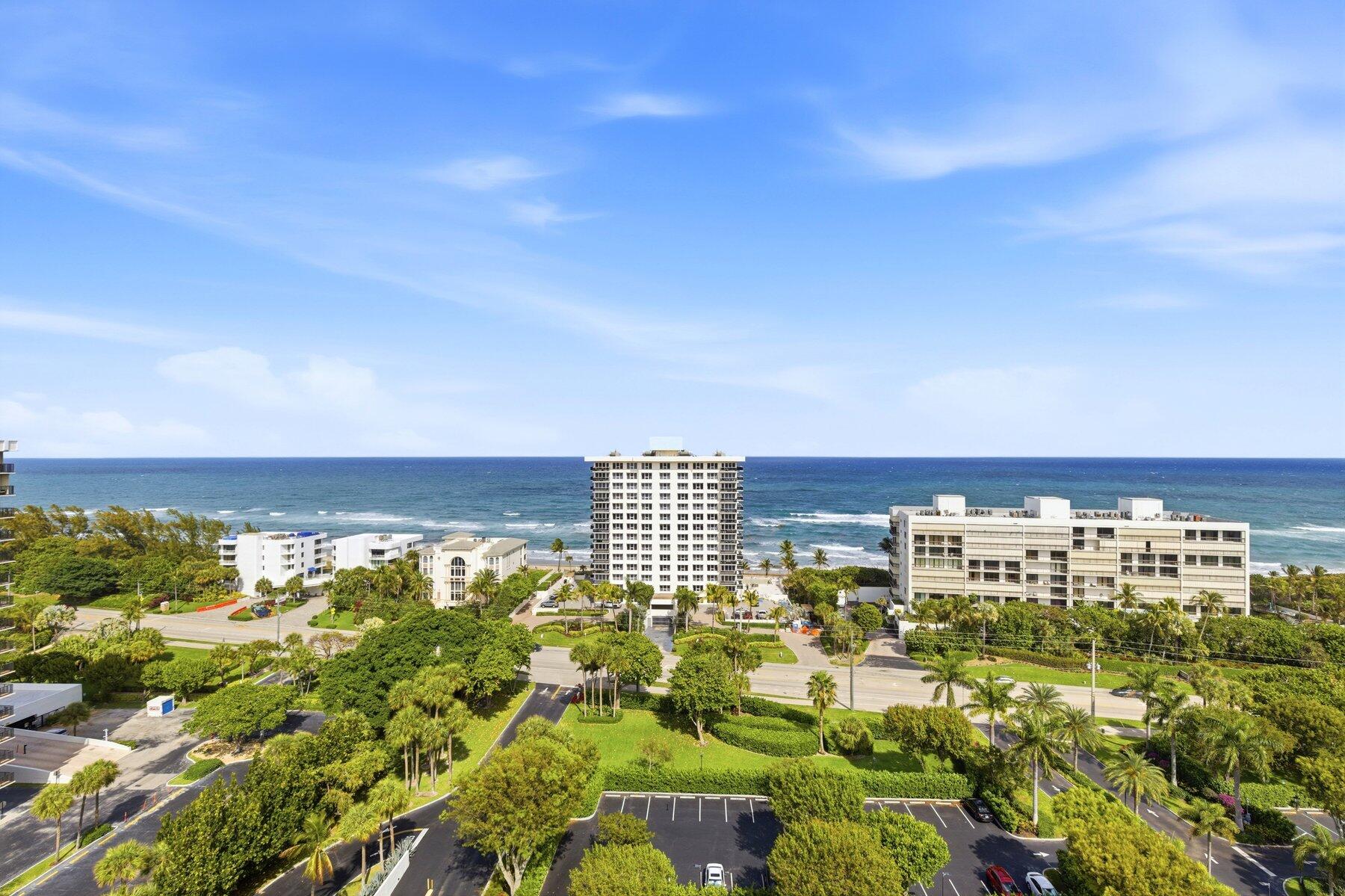 2003 North Ocean Boulevard, Unit 1702 Boca Raton, FL 33431 - Photo 10 of 20 View from Balcony