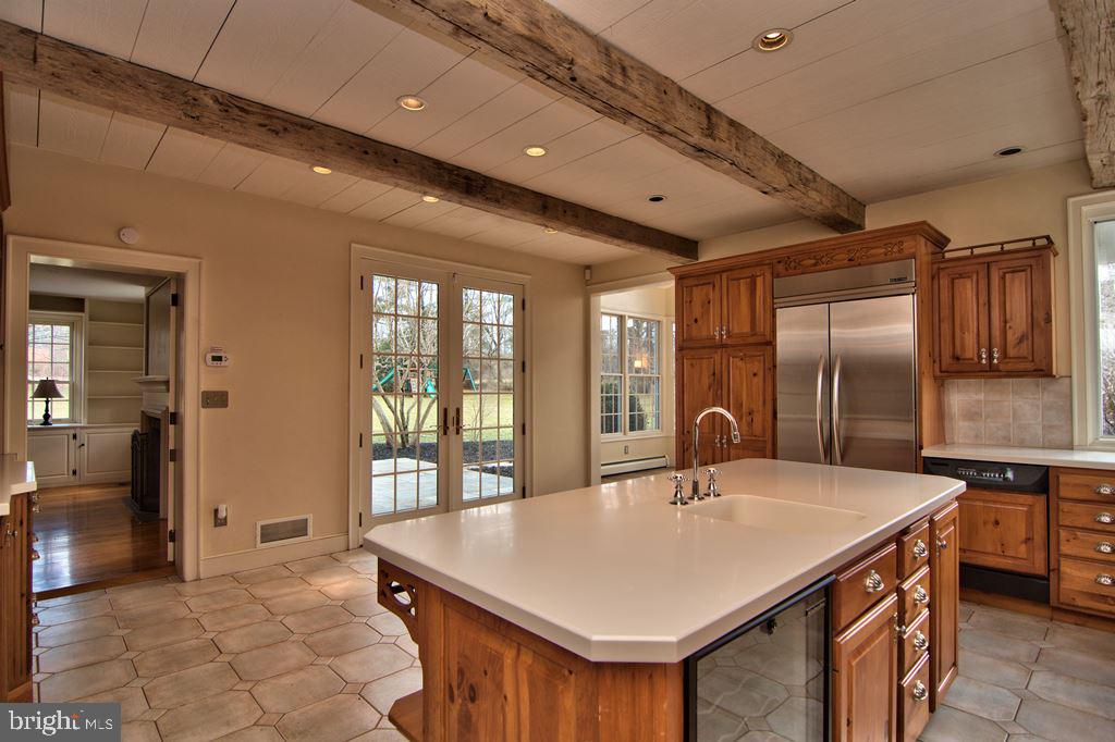 3055 Haupts Bridge Road Riegelsville, PA 18077 - Photo 19 of 65 Kitchen with distant view of FR